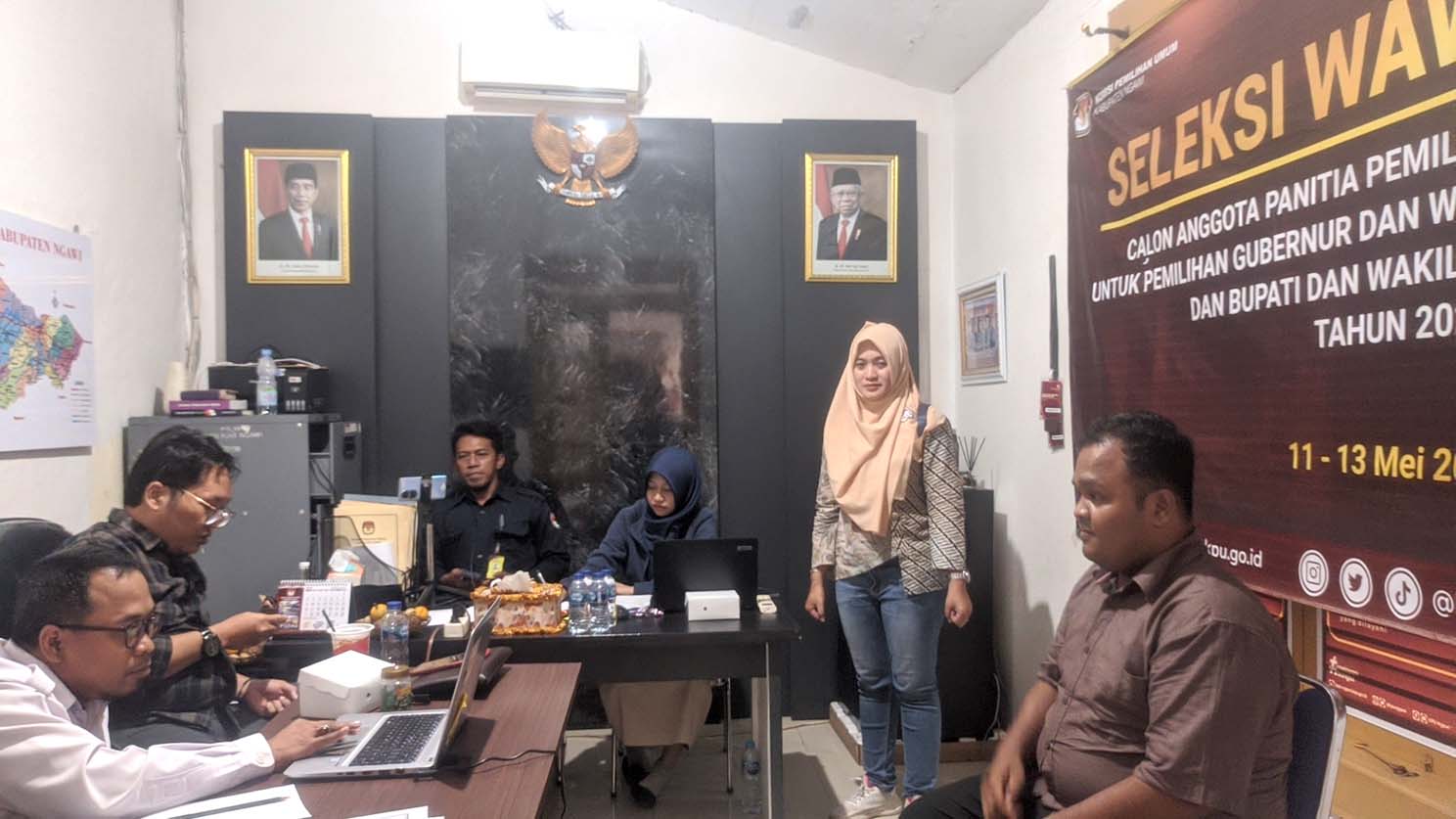 BAWASLU PENGAWASAN SELEKSI TES CALON ANGGOTA PPK
