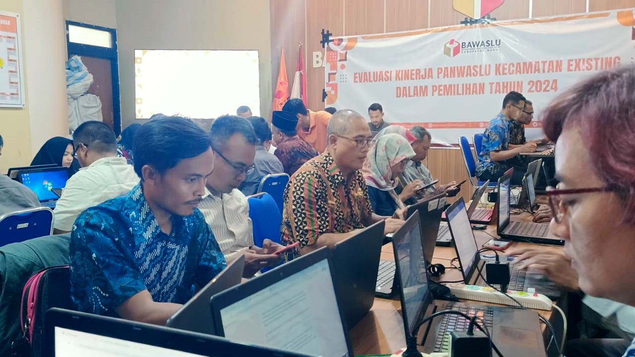 Pendaftaran Panwaslu Kecamatan Existing 2024