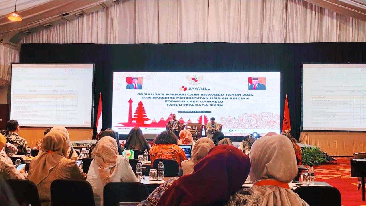 PEMETAAN USULAN FORMASI CASN BAWASLU TAHUN 2024