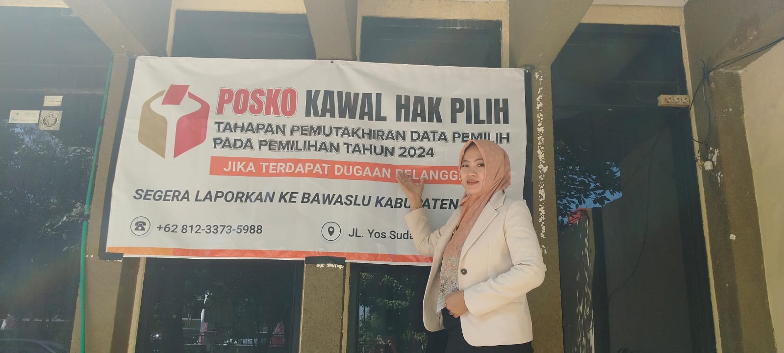 AJAK AWASI PEMUKTAHIRAN DATA PEMILIH, BAWASLU KABUPATEN NGAWI BUKA POSKO KAWAL HAK PILIH HINGGA TINGKAT DESA SERENTAK