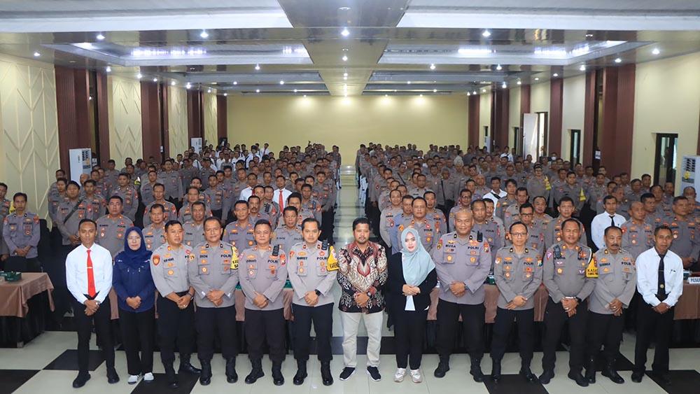 BAWASLU HADIRI KEGIATAN LATIHAN PRA OPERASI MANTAP PRAJA SEMERU 2024