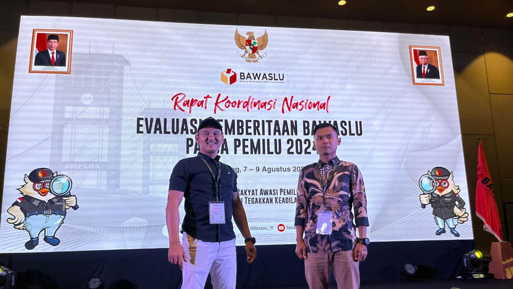 ANGGOTA BAWASLU NGAWI HADIRI RAKORNAS PEMBERITAAN