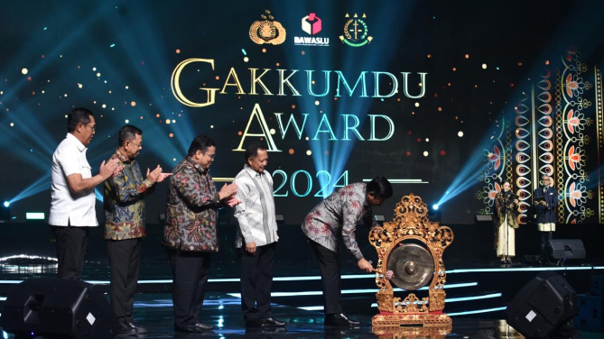 Bawaslu Republik Indonesia Gelar Rakornas sekaligus Bawaslu Award