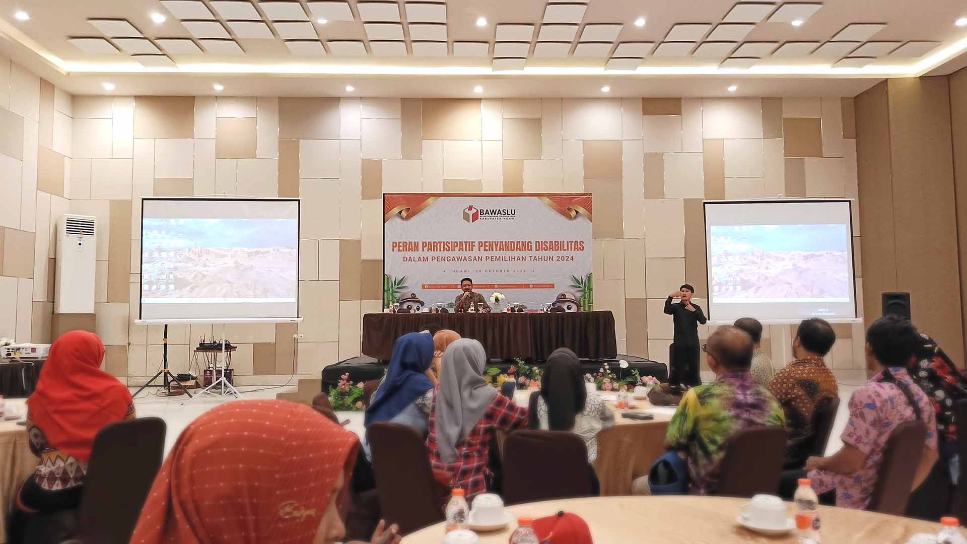 Bawaslu Ngawi Ajak Penyandang Disabilitas dalam Pengawasan Partisipatif
