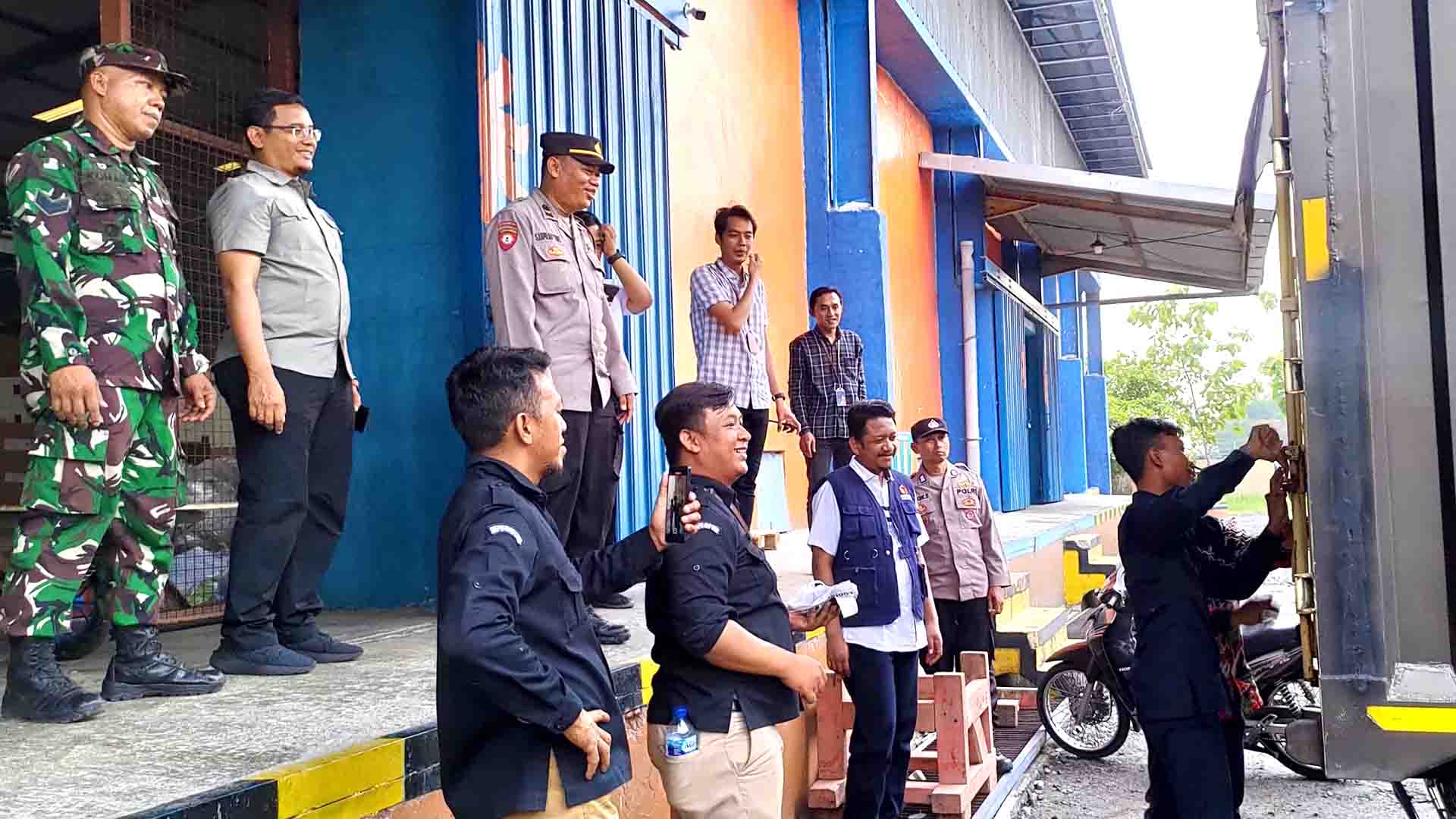 Bawaslu Kabupaten Ngawi Lakukan Pengawasan Kedatangan Surat Suara