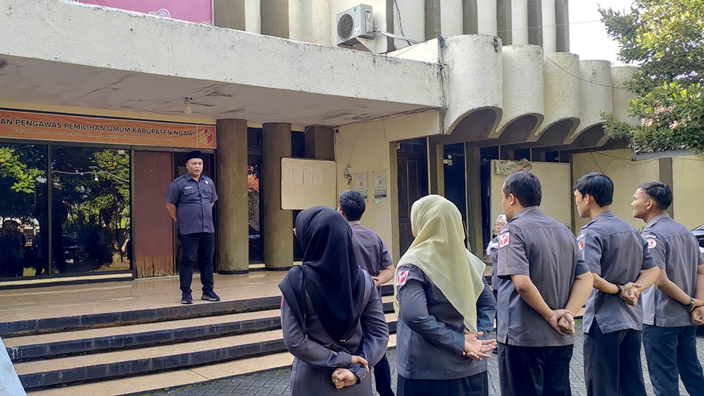 Apel Pagi; Peggy Yudo Subekti Tekankan Pentingnya Kedisiplinan dan Kebersihan Kerja