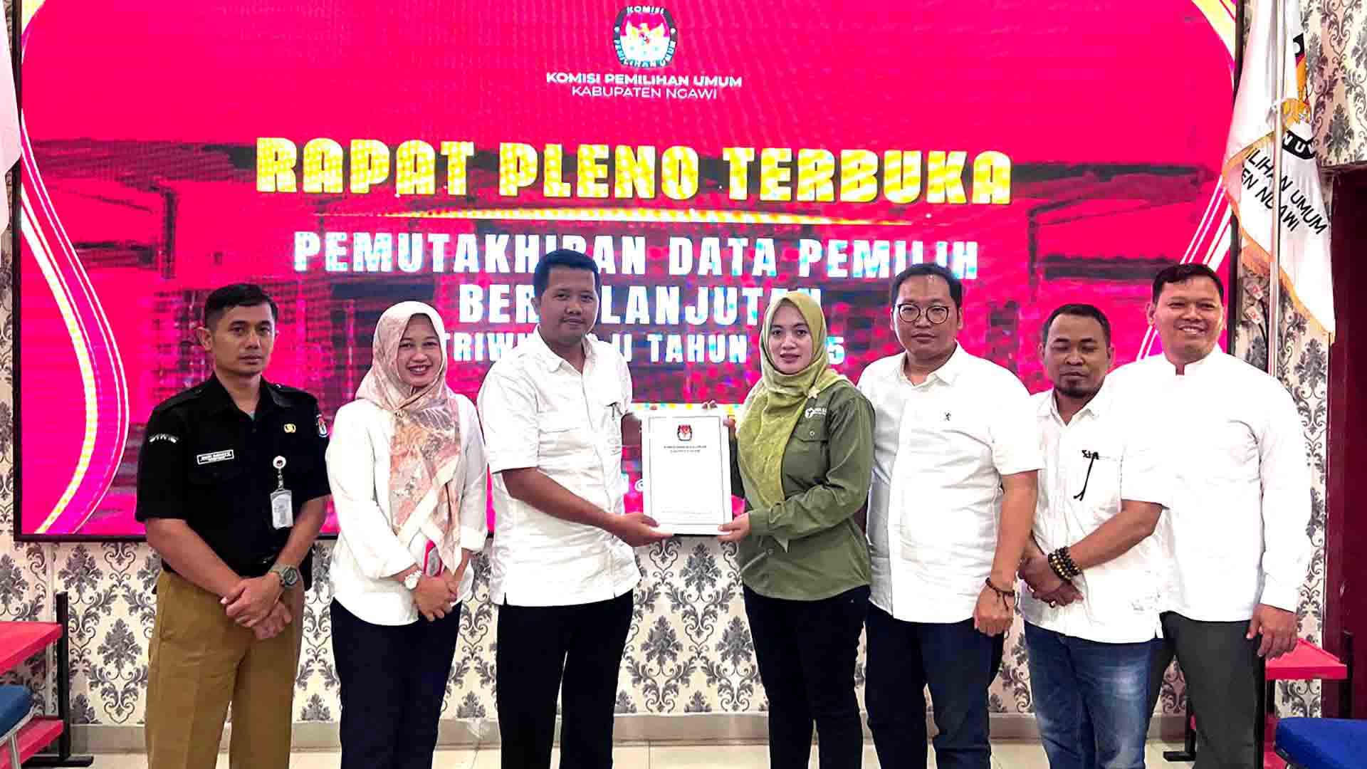 Bawaslu Ngawi: Pemutakhiran Data Pemilih Bukan Sekadar Administrasi