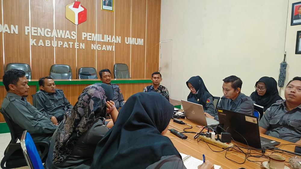 Bawaslu Ngawi Mantapkan Strategi Pengawasan dan Penguatan Kelembagaan Akhir Tahun