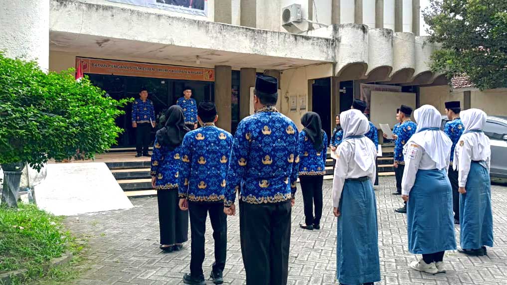 Bawaslu Kabupaten Ngawi Gelar Upacara Peringatan HUT ke-54 KORPRI: Teguhkan Integritas ASN Menuju Indonesia Maju
