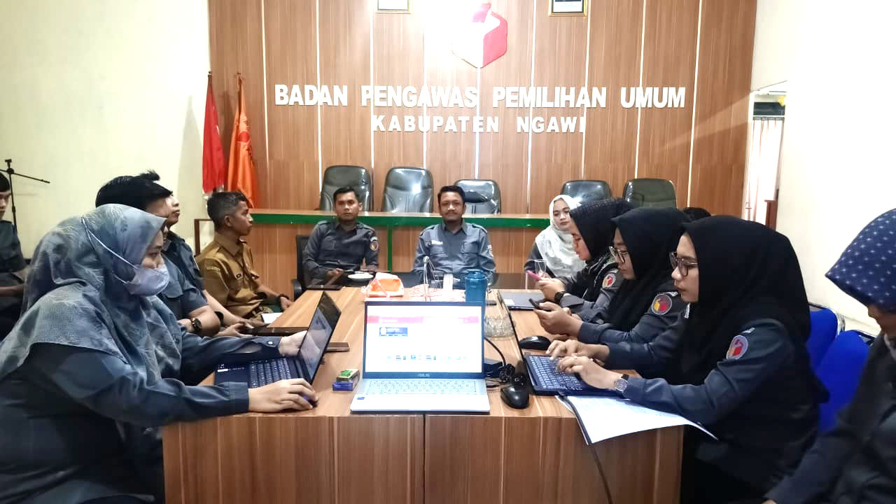Bawaslu Kabupaten Ngawi Tegaskan Komitmen Disiplin Kerja dan Penguatan Tata Kelola Arsip