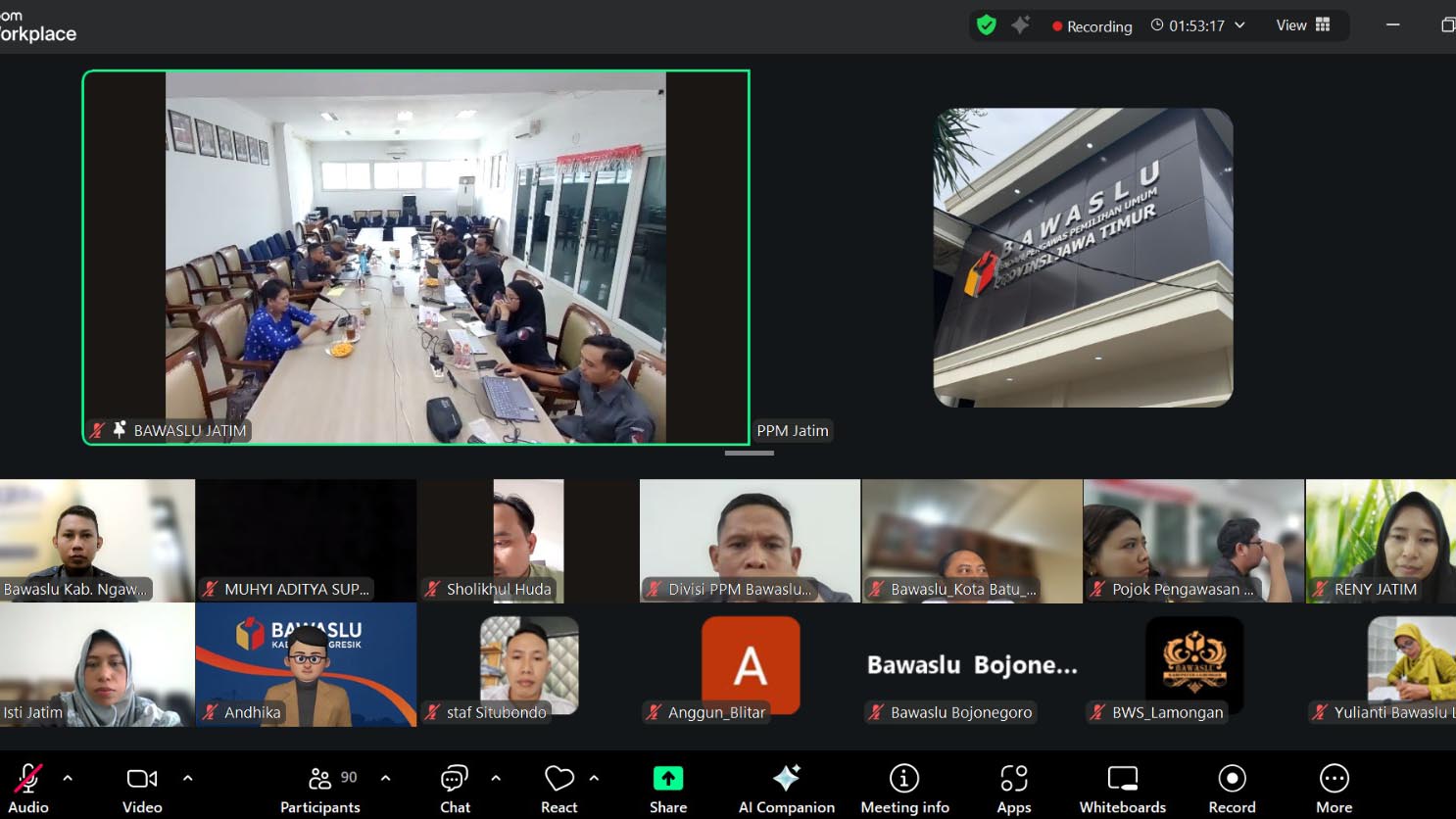 Bawaslu Jatim Susun Peta Jalan Pengawasan 2026, Dorong Transformasi Kerja yang Terukur dan Berbasis Data