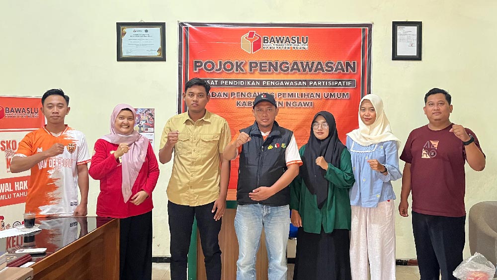 HMI Ngawi Beri Usulan Strategis Cegah Politik Uang dalam Konsolidasi Demokrasi Bersama Bawaslu