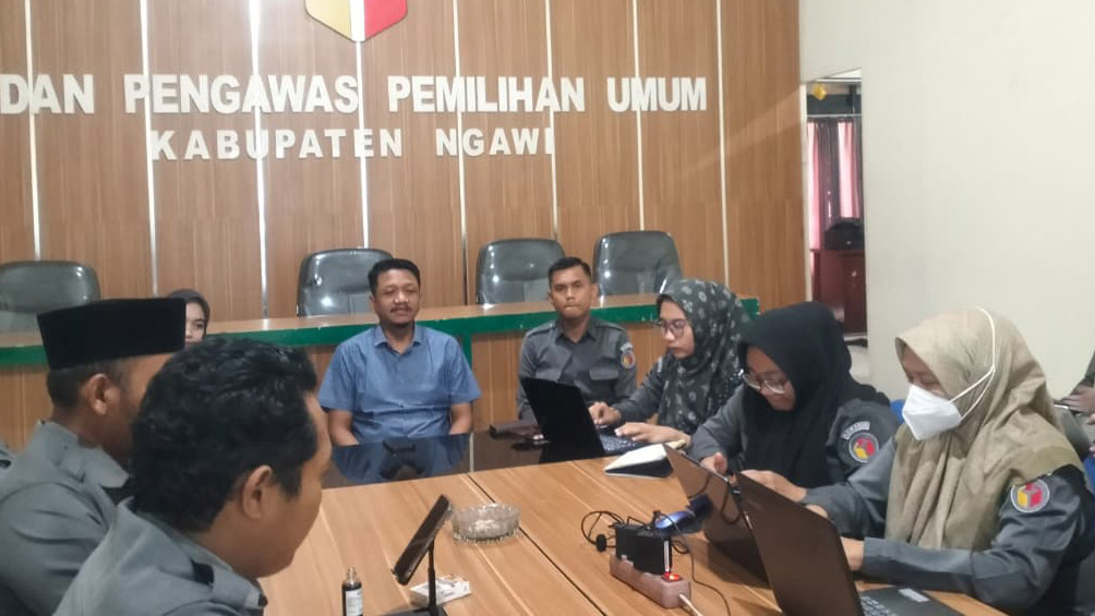 SINTAS April 2026: Bawaslu Ngawi Perkuat Sinergi dan Kesiapan Program “Bawaslu Membelajarkan”