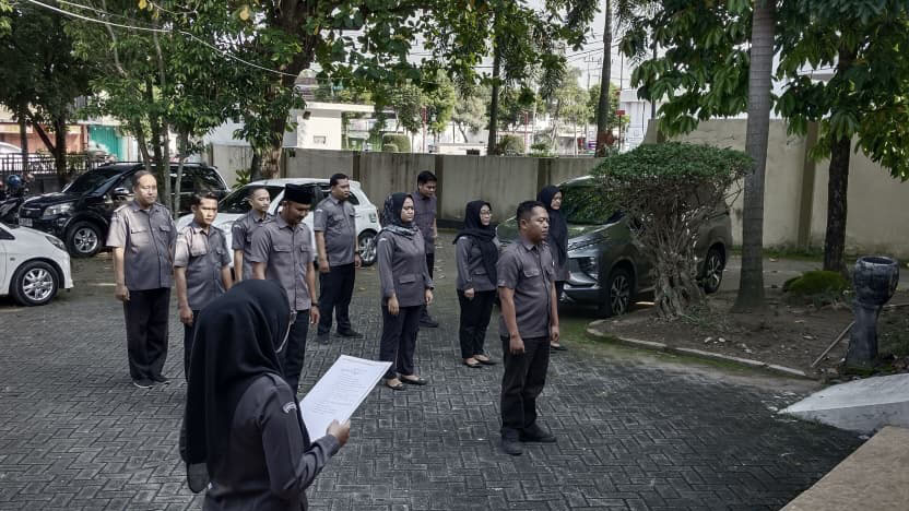 Apel Pagi Bawaslu Ngawi: WFH Bukan Libur, Disiplin dan Produktivitas Tetap Prioritas