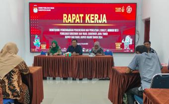 PERKEMBANGAN MONITORING COKLIT KPU KABUPATEN NGAWI MINGGU KE 3