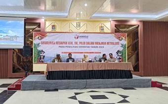 Bawaslu Kabupaten Ngawi Gelar Sosialisasi Netralitas ASN, TNI, Polri