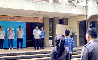 Upacara Peringatan Hari Kebangkitan Nasional ke-117, di Kantor Bawaslu Kabupaten Ngawi