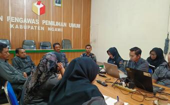 Bawaslu Ngawi Mantapkan Strategi Pengawasan dan Penguatan Kelembagaan Akhir Tahun