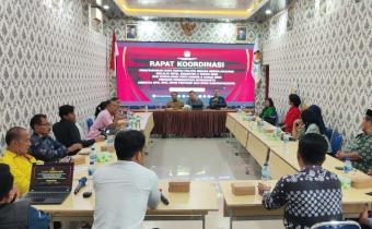 Bawaslu Ngawi Hadiri Rakor Pemutakhiran Data Parpol Berkelanjutan dan Sosialisasi PKPU Nomor 3 Tahun 2025