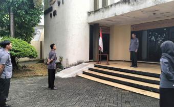 Bawaslu Kabupaten Ngawi Gelar Apel Perdana Awal Tahun 2026