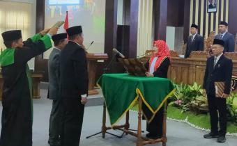 Bawaslu Kabupaten Ngawi Lakukan Pengawasan Rapat Paripurna DPRD Terkait PAW