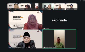 Perkuat Pemahaman Hukum PSU, Bawaslu Kabupaten Ngawi Ikuti Diskusi Hukum Selasa (DHS) Seri 1