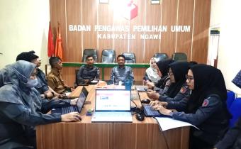 Bawaslu Kabupaten Ngawi Tegaskan Komitmen Disiplin Kerja dan Penguatan Tata Kelola Arsip