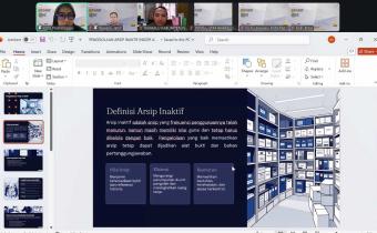 Perkuat Tata Kelola Arsip, Bawaslu Ngawi Aktif Ikuti Ngopi Arsip Seri 5