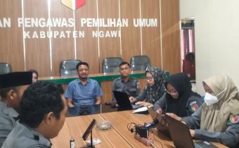 SINTAS April 2026: Bawaslu Ngawi Perkuat Sinergi dan Kesiapan Program “Bawaslu Membelajarkan”