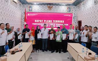 Bawaslu Ngawi Sampaikan Masukan Strategis dalam Rapat Pleno Pemutakhiran Data Pemilih Berkelanjutan Triwulan II Tahun 2026